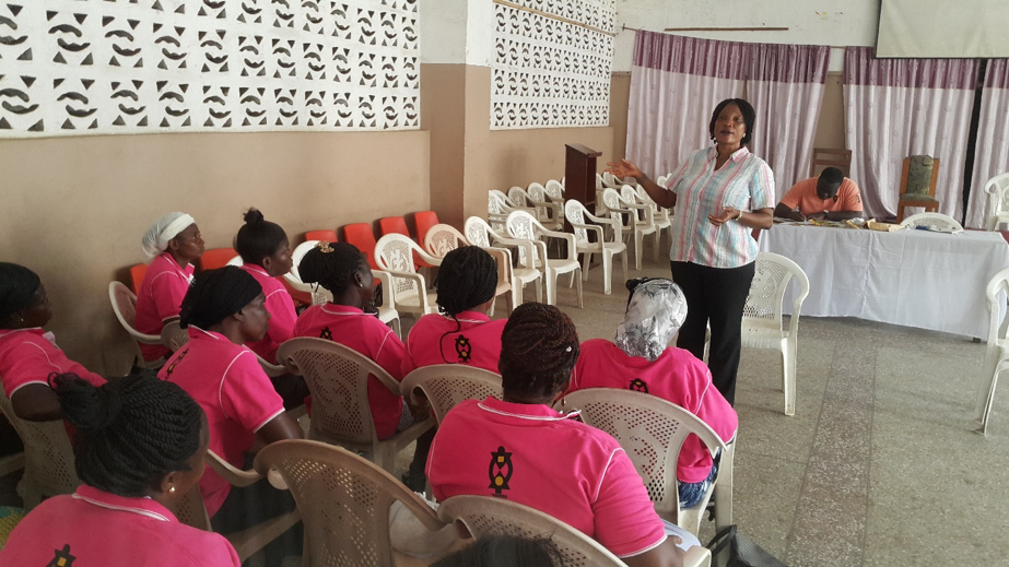 Health Talk with the SoCCs women of the Bantama Community